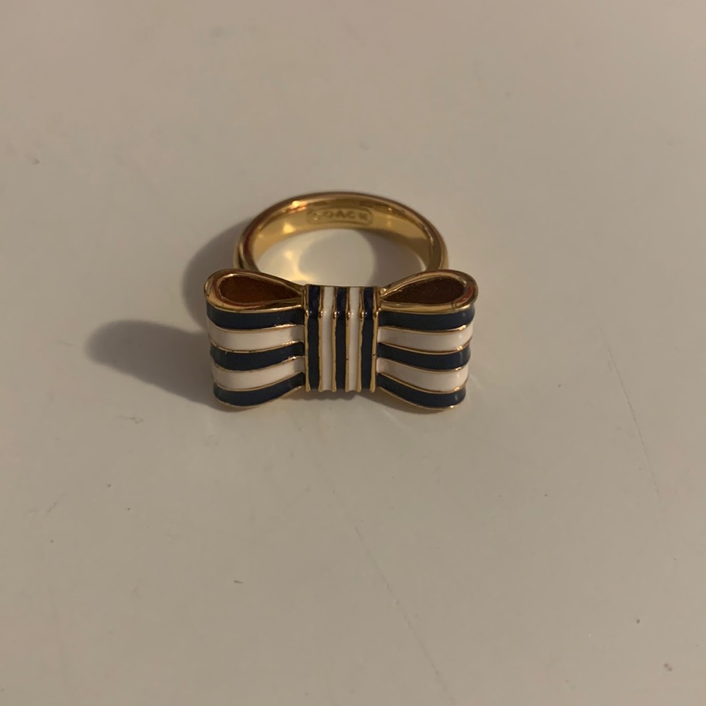 Coach Bow Ring